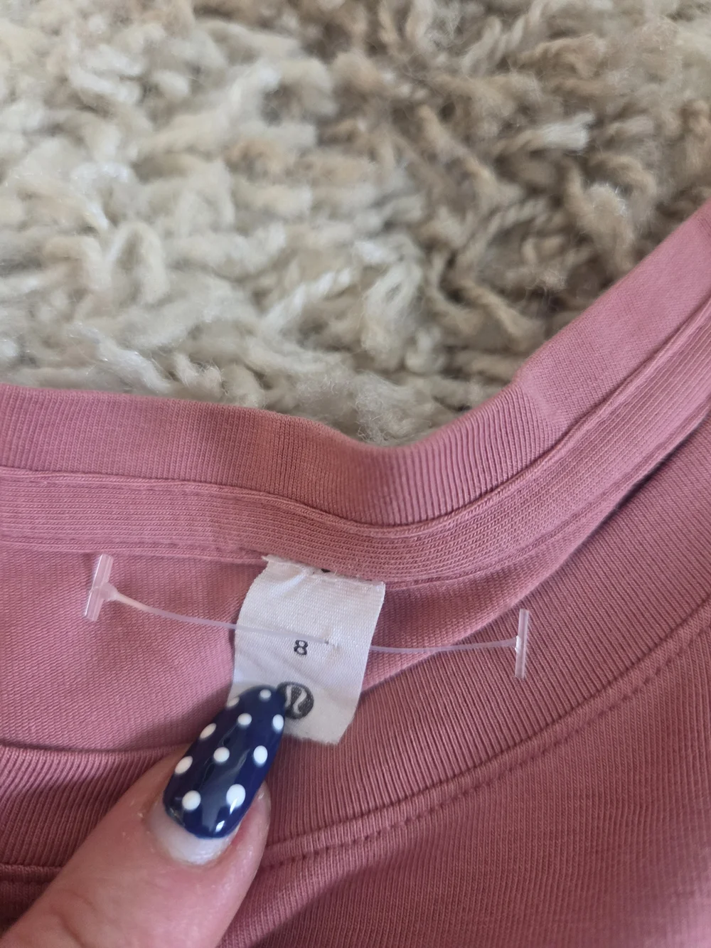 lululemon athletica Short Sleeve Tee in Dusty Rose